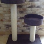 Drapak  P3- rozety 40 cm słup 90cm