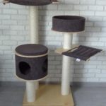 Drapak S10- hamak 50cm x 2szt  domek tuba 40cm , rozeta 40