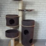 Drapak S30,   rozeta 40x 2  , domek tuba, hamak x2, tuba 2-poziomowa