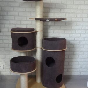 Drapak S30,   rozeta 45x 2  , domek tuba, hamak 60 x2, tuba 2-poziomowa