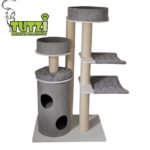 Drapak S81 ,   rozeta 45 x1, domek tuba 70cm,  hamak 60 x2