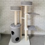 Drapak S82 ,   rozeta 45 x1, domek tuba 70cm,  hamak 60 x2