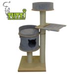 Drapak S7-Lux hamak 50cm, domek tuba 40cm , rozeta 40cm x2