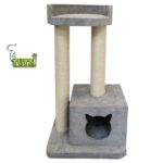 Drapak  TUTZI dla kota D69  słup 70cm , rozeta ,domek, wys 85cm